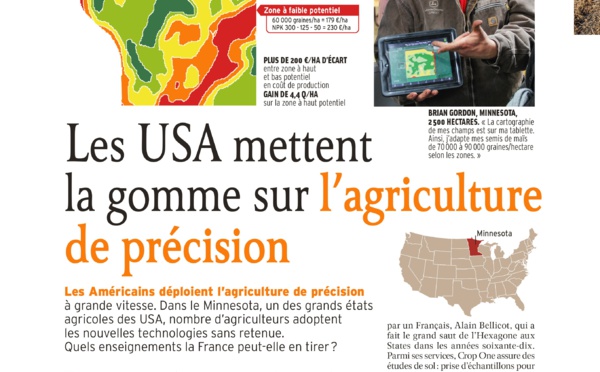 Les USA et l'agriculture de précision